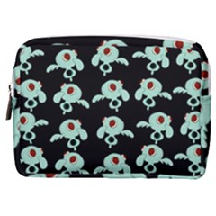 Squidward In Repose Pattern Make Up Pouch (medium)