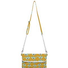 Squidward In Repose Pattern Mini Crossbody Handbag