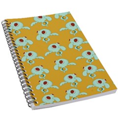 Squidward In Repose Pattern 5 5  X 8 5  Notebook