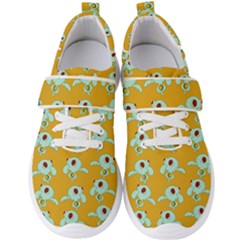 Squidward In Repose Pattern Men s Velcro Strap Shoes by Valentinaart