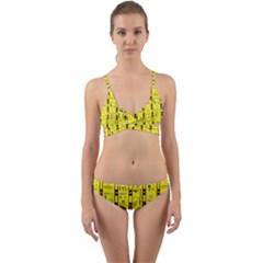 Shima Shima 1 Wrap Around Bikini Set by ArtworkByPatrick