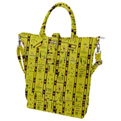 Shima Shima 1 Buckle Top Tote Bag by ArtworkByPatrick