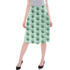 Aloe-ve You, Very Much  Midi Beach Skirt by WensdaiAmbrose