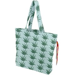 Aloe-ve You, Very Much  Drawstring Tote Bag by WensdaiAmbrose