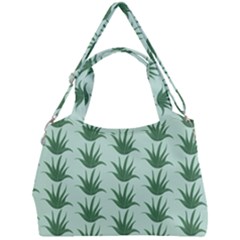 Aloe-ve You, Very Much  Double Compartment Shoulder Bag by WensdaiAmbrose