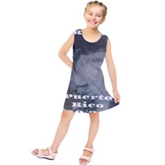 Survivor Of Hurricane Maria Puerto Rico Kids  Tunic Dress by StarvingArtisan