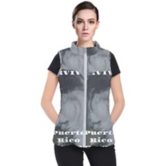 Survivor Of Hurricane Maria Puerto Rico Women s Puffer Vest by StarvingArtisan