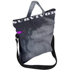 Survivor Fold Over Handle Tote Bag