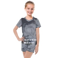 Survivor Kids  Mesh Tee And Shorts Set