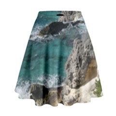 Isla Mujeres Mexico High Waist Skirt by StarvingArtisan