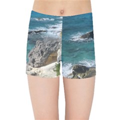 Isla Mujeres Mexico Kids  Sports Shorts by StarvingArtisan