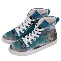 Isla Mujeres Mexico Women s Hi-top Skate Sneakers