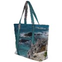 Isla Mujeres Mexico Zip Up Canvas Bag View1