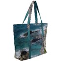 Isla Mujeres Mexico Zip Up Canvas Bag View2