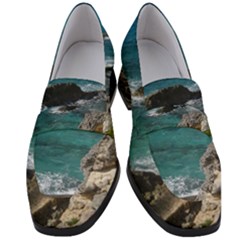 Isla Mujeres Mexico Women s Chunky Heel Loafers by StarvingArtisan