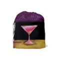 Cosmo Cocktails Drawstring Pouch (Large) View2