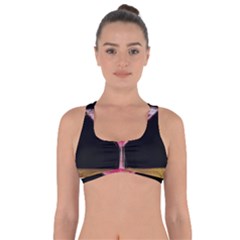 Cosmo Cocktails Got No Strings Sports Bra by StarvingArtisan