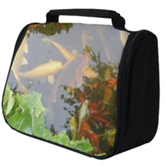 Koi Fish Pond Full Print Travel Pouch (big)