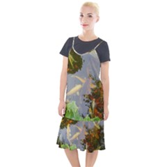 Koi Fish Pond Camis Fishtail Dress