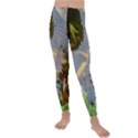 Koi Fish Pond Kids  Lightweight Velour Leggings View1