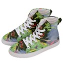 Koi Fish Pond Women s Hi-Top Skate Sneakers View2