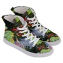 Koi Fish Pond Women s Hi-Top Skate Sneakers View3