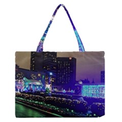 Columbus Commons Zipper Medium Tote Bag by Riverwoman