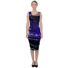 Columbus Commons Sleeveless Pencil Dress