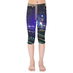 Columbus Commons Kids  Capri Leggings 