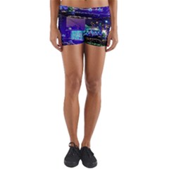 Columbus Commons Yoga Shorts by Riverwoman