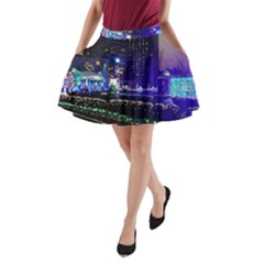 Columbus Commons A-line Pocket Skirt