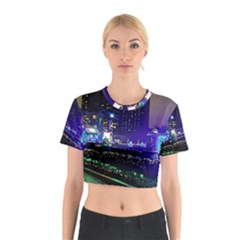 Columbus Commons Cotton Crop Top