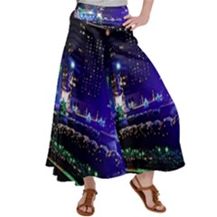 Columbus Commons Satin Palazzo Pants