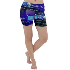 Columbus Commons Lightweight Velour Yoga Shorts