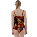 Dragon Lights Twist Front Tankini Set View2