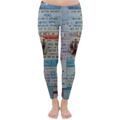 Concert Memorabilia  Classic Winter Leggings by StarvingArtisan