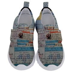 Concert Memorabilia  Kids  Velcro No Lace Shoes by StarvingArtisan