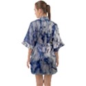 Pelicans In Flight Quarter Sleeve Kimono Robe View2