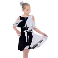 J E L  Kids  Shoulder Cutout Chiffon Dress by StarvingArtisan