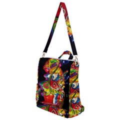 Dragon Lights Centerpiece Crossbody Backpack