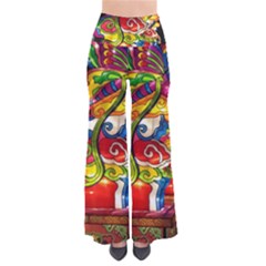 Dragon Lights Centerpiece So Vintage Palazzo Pants by Riverwoman