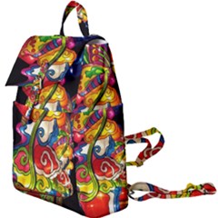 Dragon Lights Centerpiece Buckle Everyday Backpack by Riverwoman