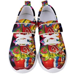 Dragon Lights Centerpiece Women s Velcro Strap Shoes