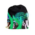 Dragon Lights Turtle Drawstring Pouch (XL) View1