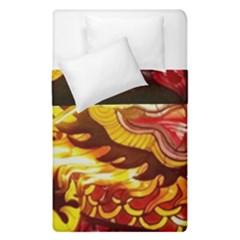 Dragon Lights Ki Rin Duvet Cover Double Side (single Size) by Riverwoman