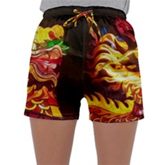 Dragon Lights Ki Rin Sleepwear Shorts by Riverwoman