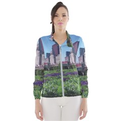 Lurie Garden Salvia River Windbreaker (women) by Riverwoman