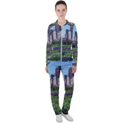 Lurie Garden Salvia River Casual Jacket And Pants Set by Riverwoman