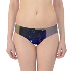 Columbus Commons Lights Hipster Bikini Bottoms by Riverwoman