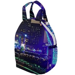 Columbus Commons Lights Travel Backpacks by Riverwoman